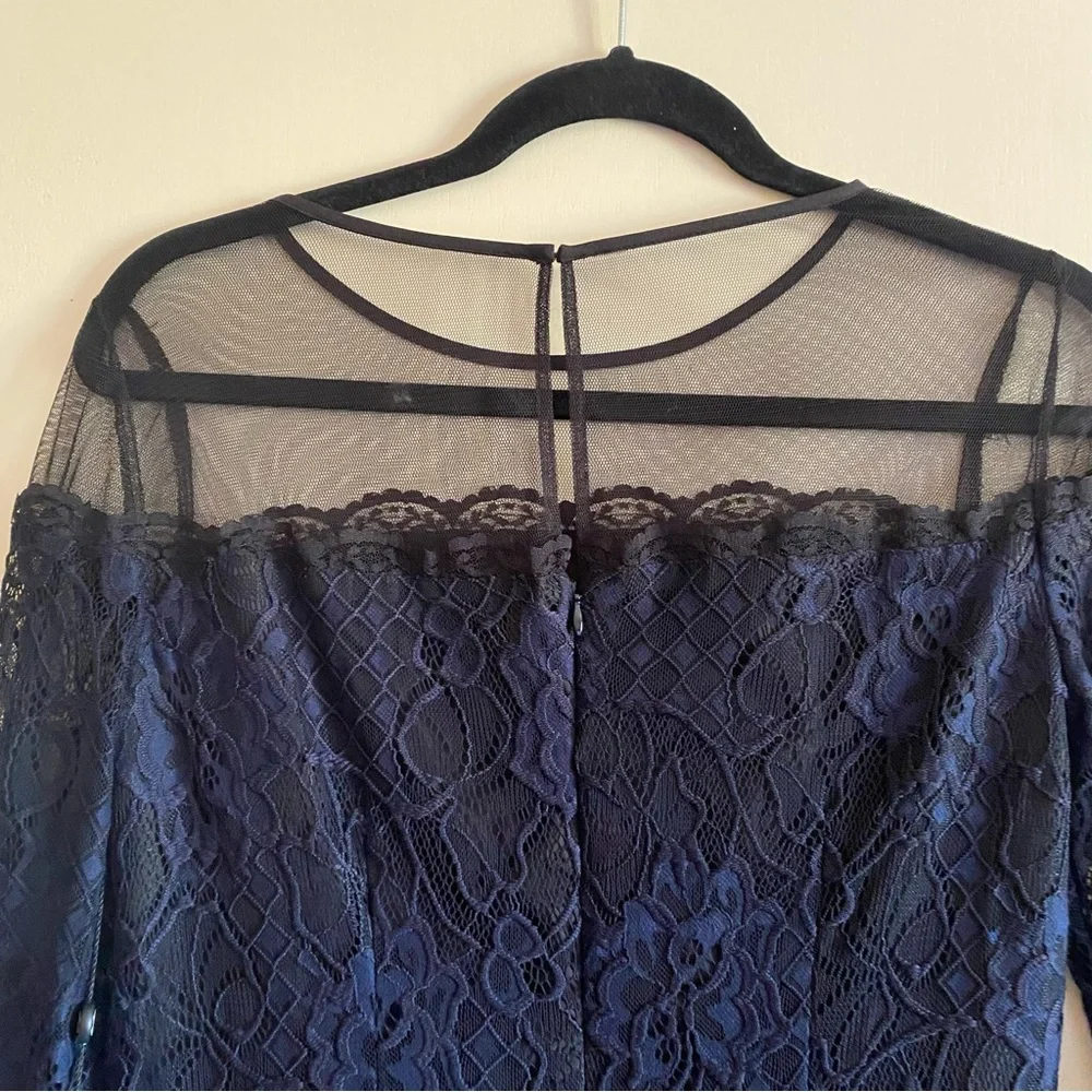 Adrianna Papell Adele lace shift dress NWT
